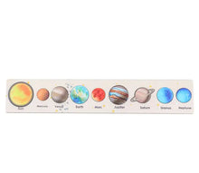 Load image into Gallery viewer, Wooden Solar System Puzzle
